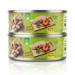 کنسرو وکسی مرغ و میگو 90گرمی نچرال