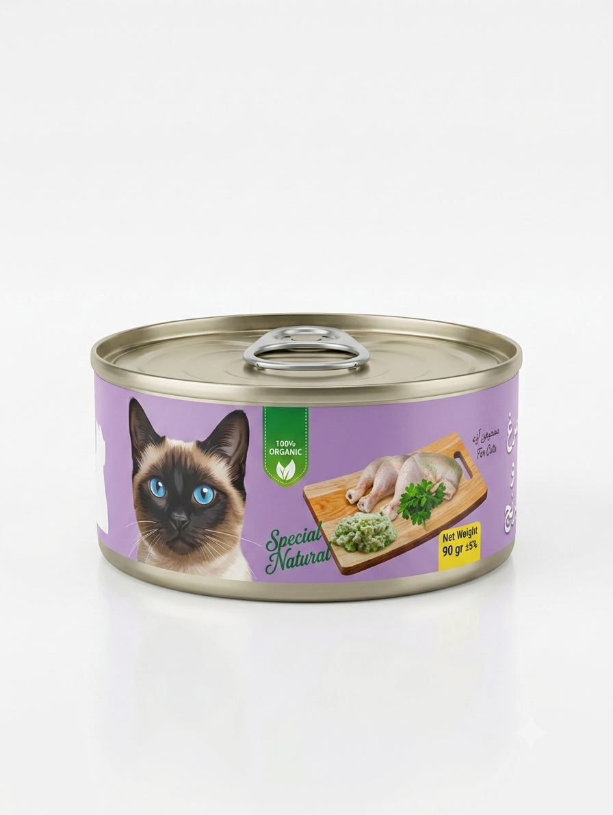 1787732502915 کنسرو وکسی مرغ و برنج نچرال 90گرمی - تصویر 1